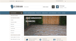 Desktop Screenshot of destenenman.nl